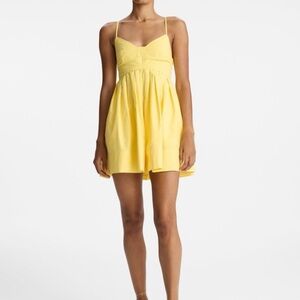 A.L.C. Sunny Yellow Mini Dress